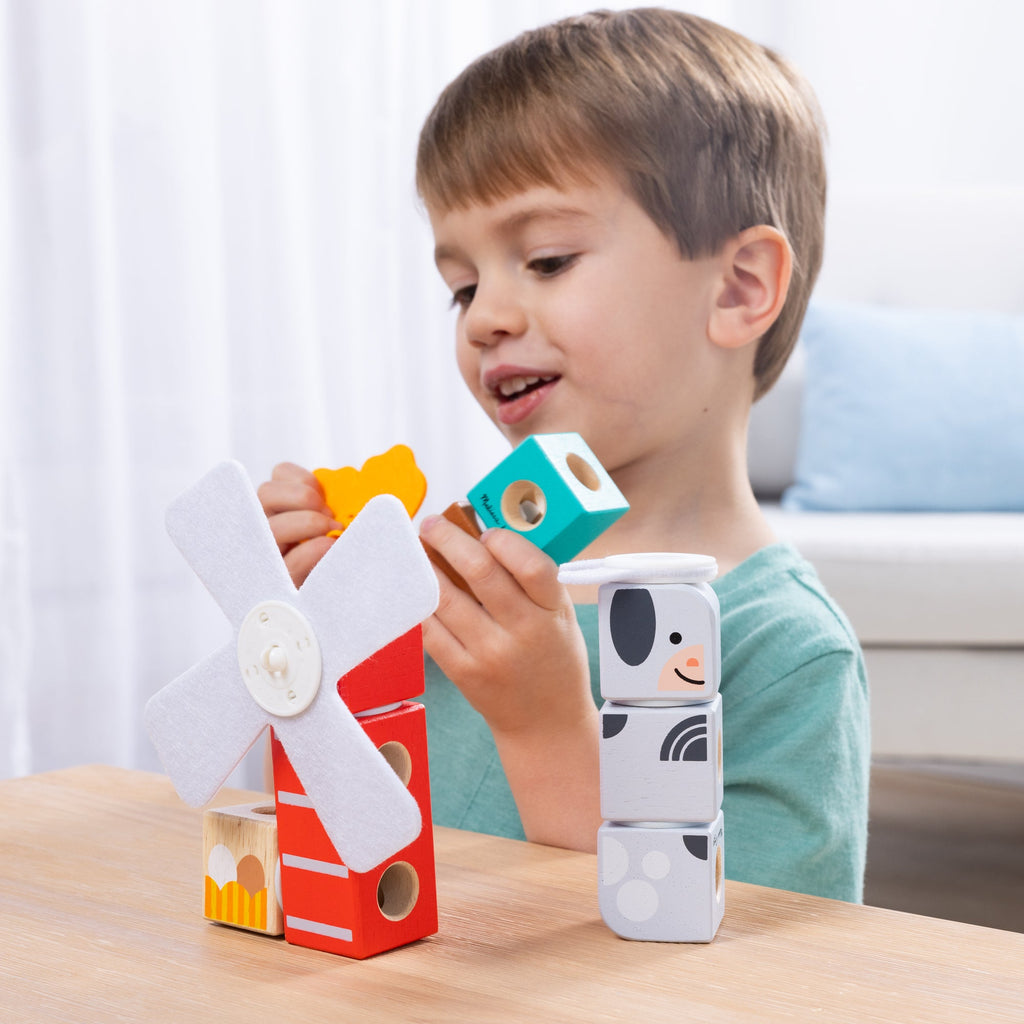 Blockables™ Play Sets Farm Friends and Woodland Friends 2-Pack Bundle