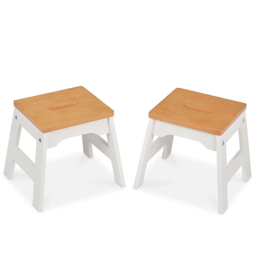 Wooden Stools  – Set of 2