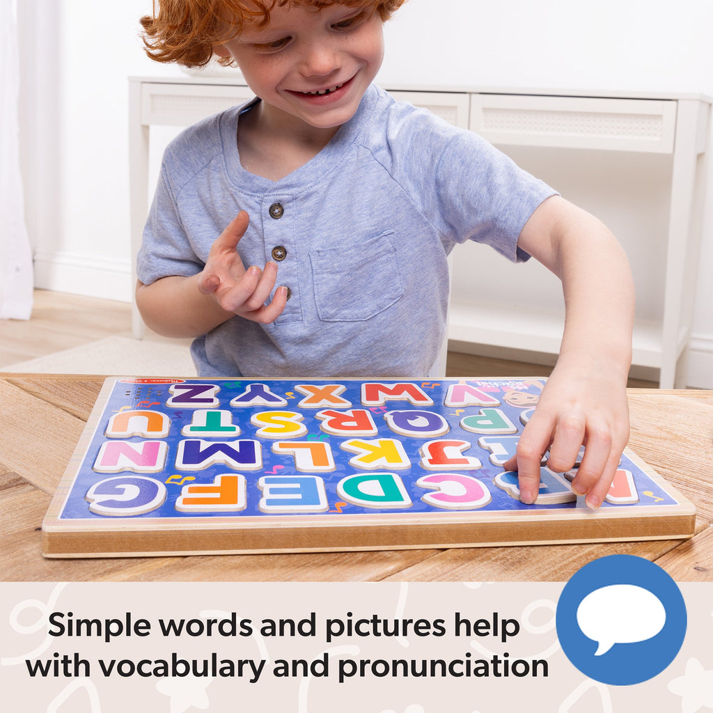 Ms. Rachel™ Wooden Phonics Alphabet Sound Puzzle - 26 Pieces