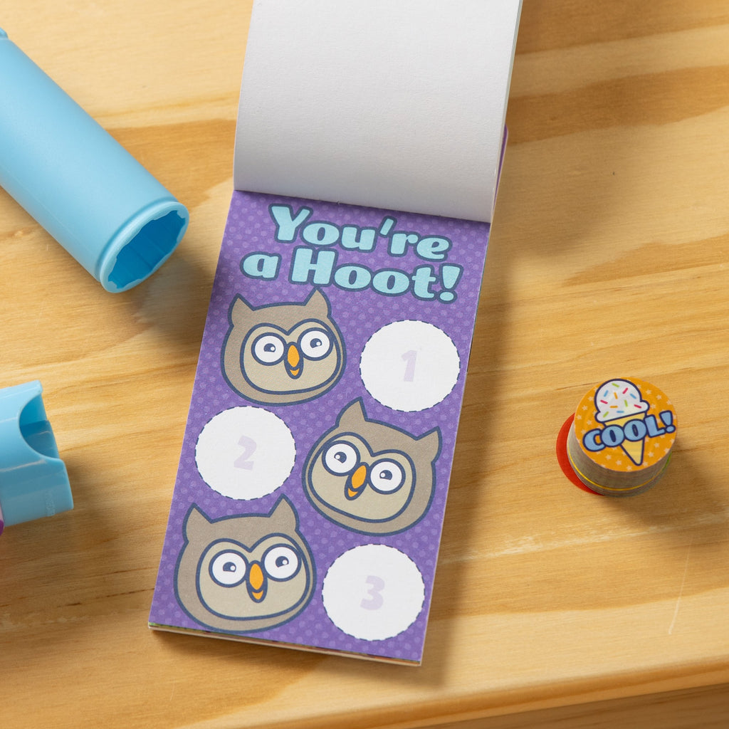 Sticker WOW!™ Mini Activity Pad & Refill Stickers - Way to Go! (200+ Stickers, Stamper Not Included)