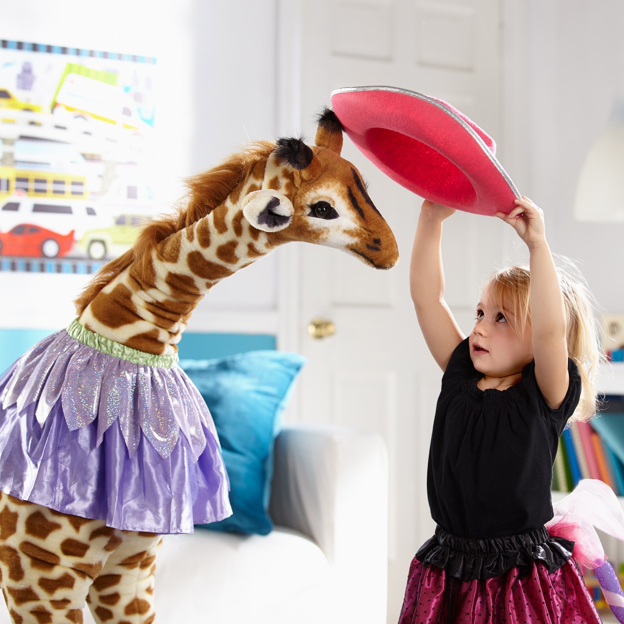 Giraffe Lifelike Plush Stuffed Animal