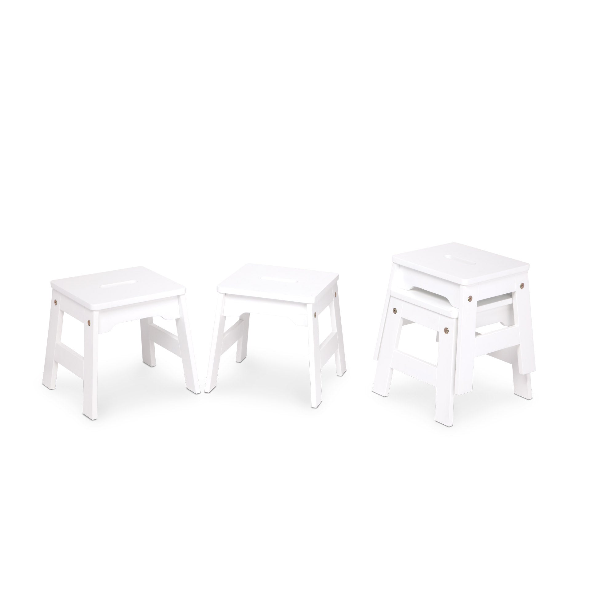 Wooden Stools  – Set of 4
