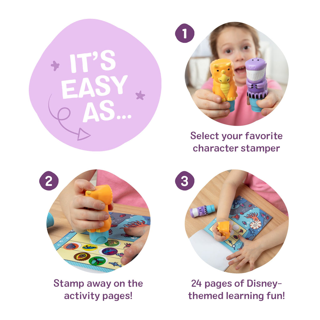 Sticker WOW!™ Activity Pad & Sticker Stamper Value Pack - Dinosaur