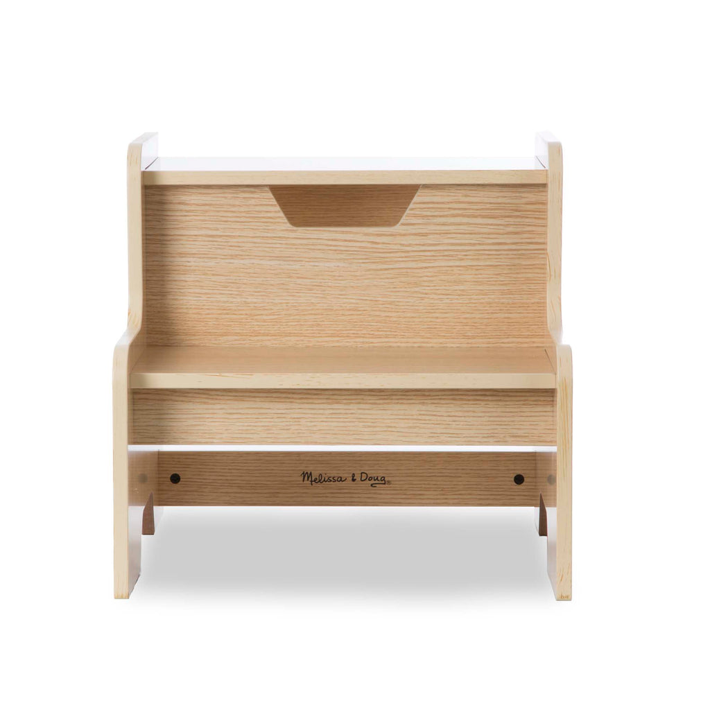 Wooden Step Stool - Natural
