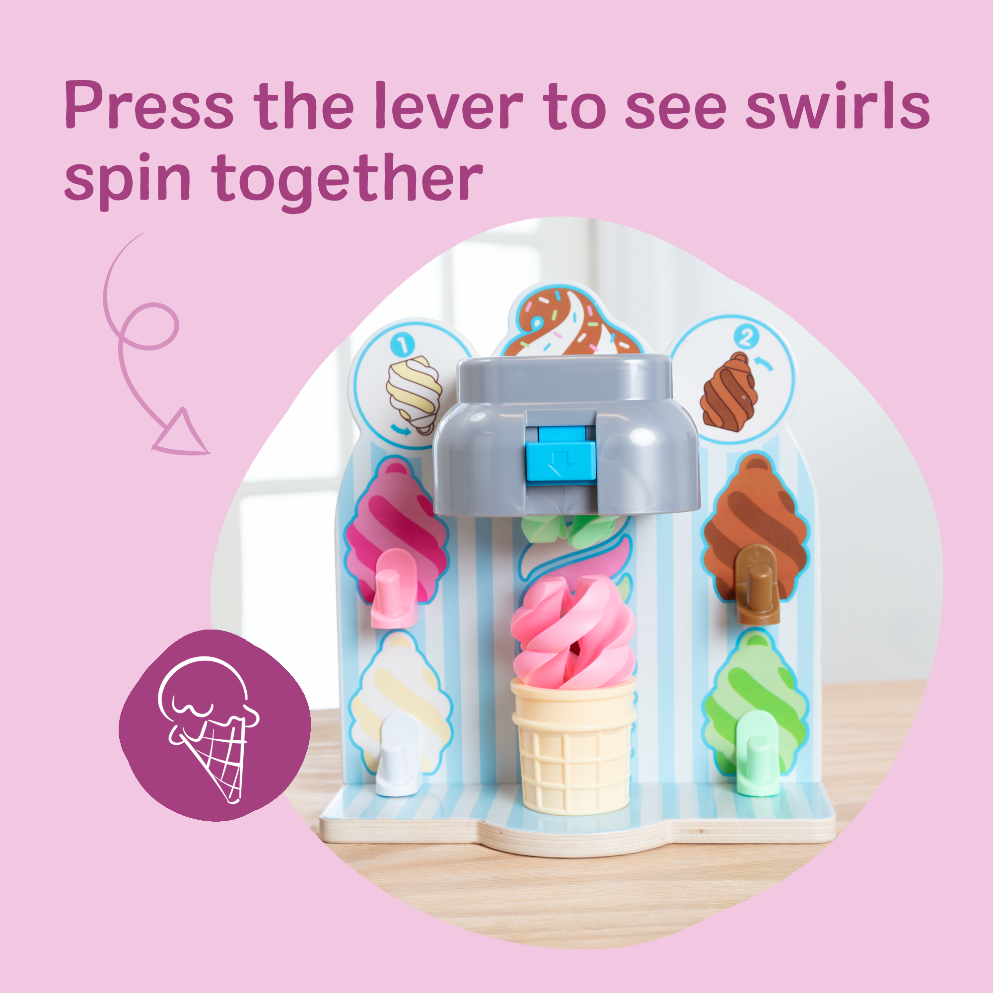 Swirl and Serve Ice Cream Play Set