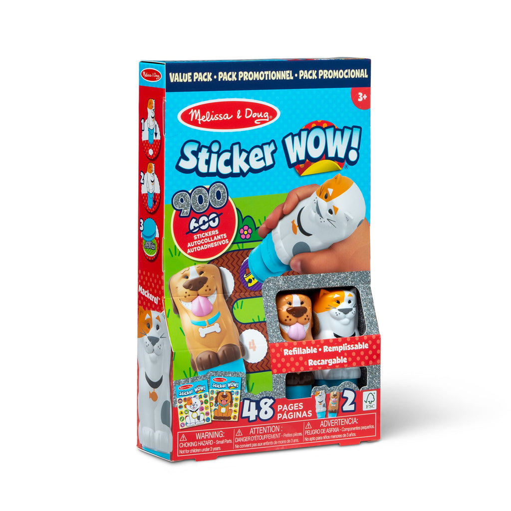 Sticker WOW!™ Activity Pads & Sticker Stampers VALUE PACK - Pets