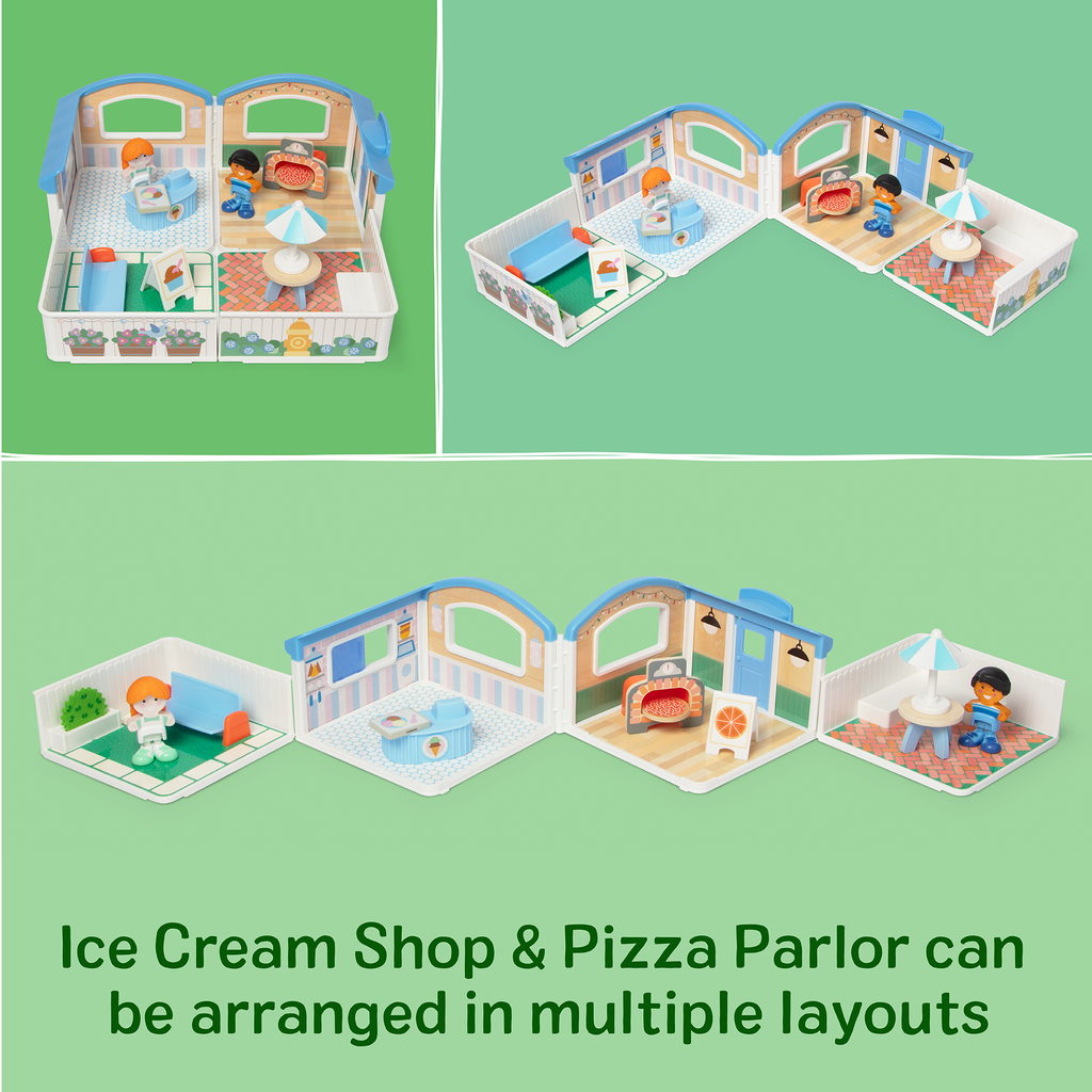 Cheery Lane™ Ice Cream and Pizza Play Set