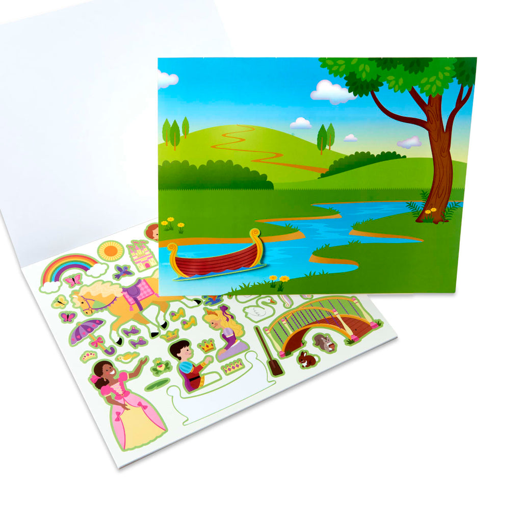 Reusable Sticker Pad Bundle - Fairy, Princess, Dress-Up, and Play House