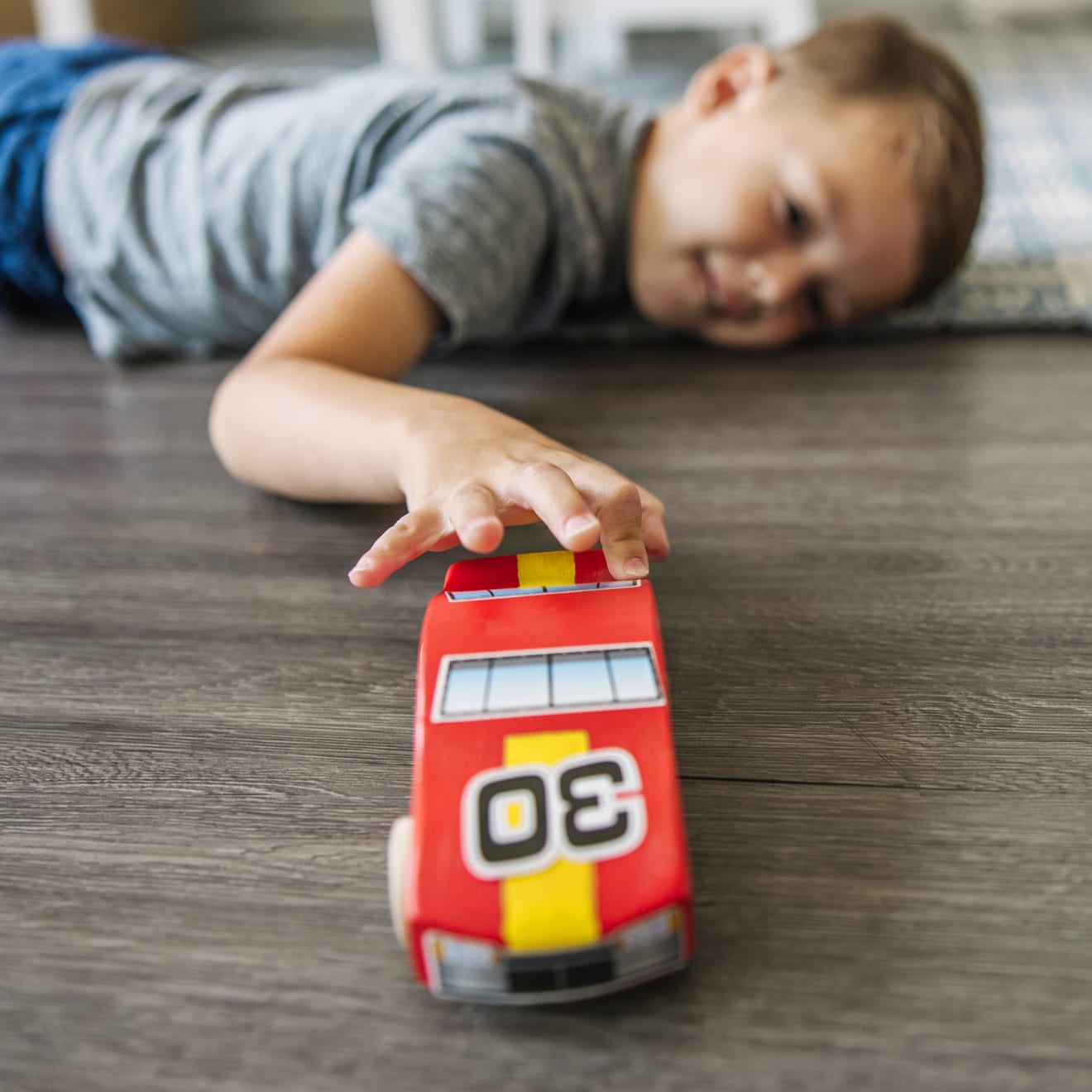Decorate-Your-Own Wooden Race Car