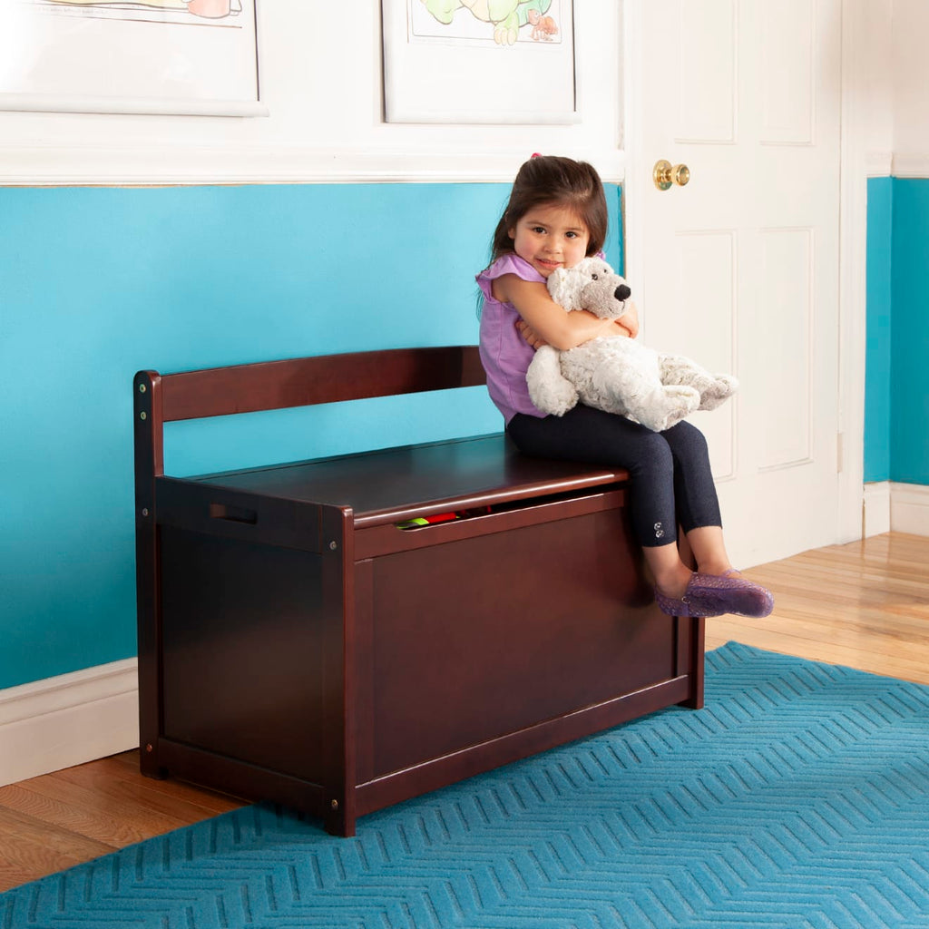 Wooden Toy Chest (Espresso)