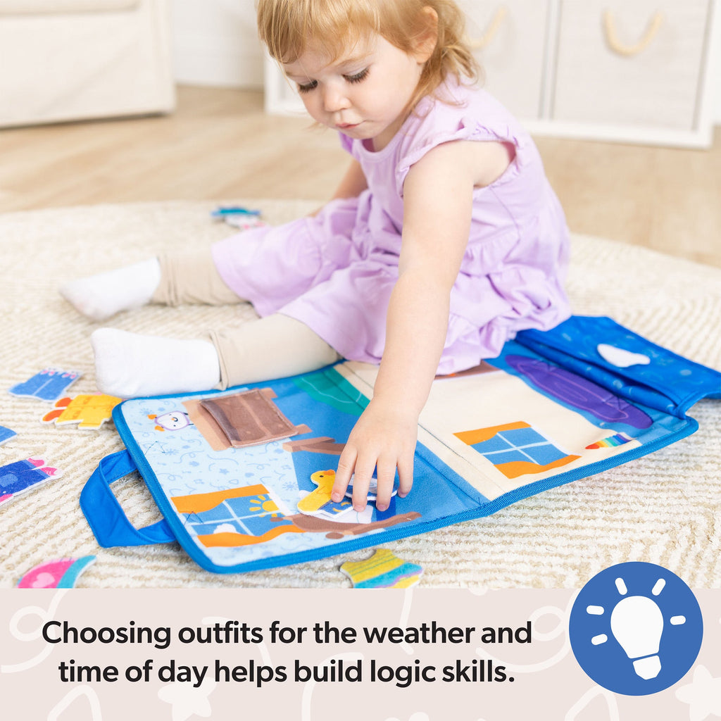 Ms. Rachel™  What to Wear Felt Activity Board