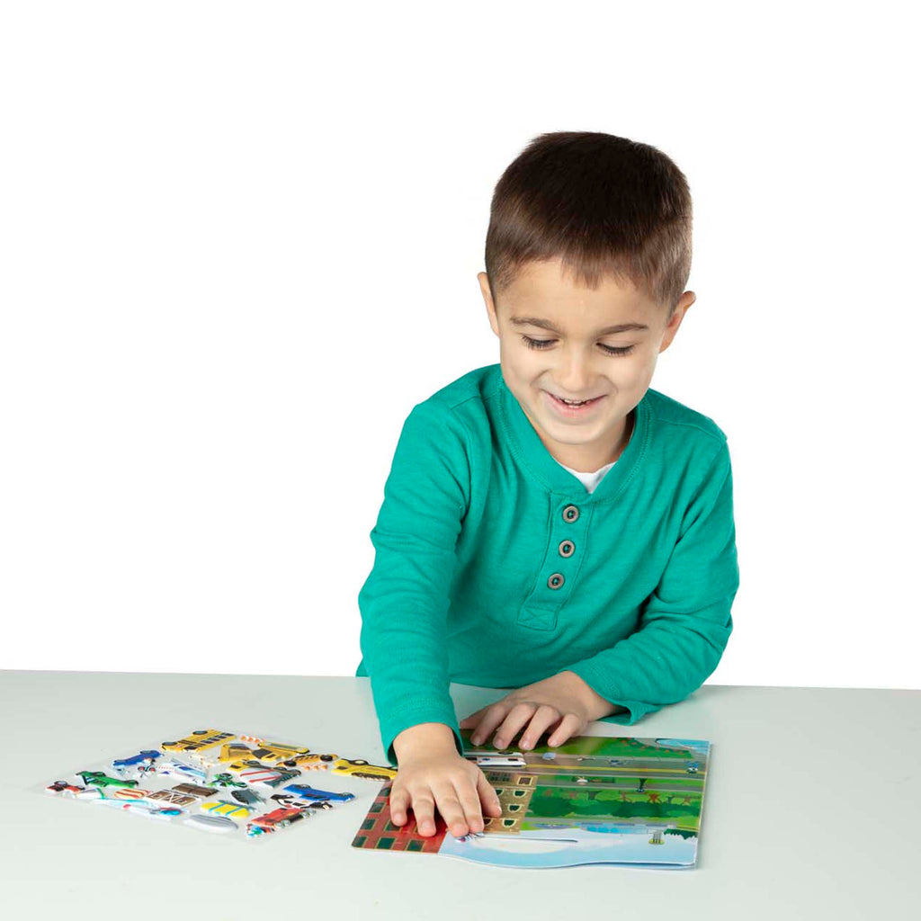 Puffy Sticker Play Set - Vehicles