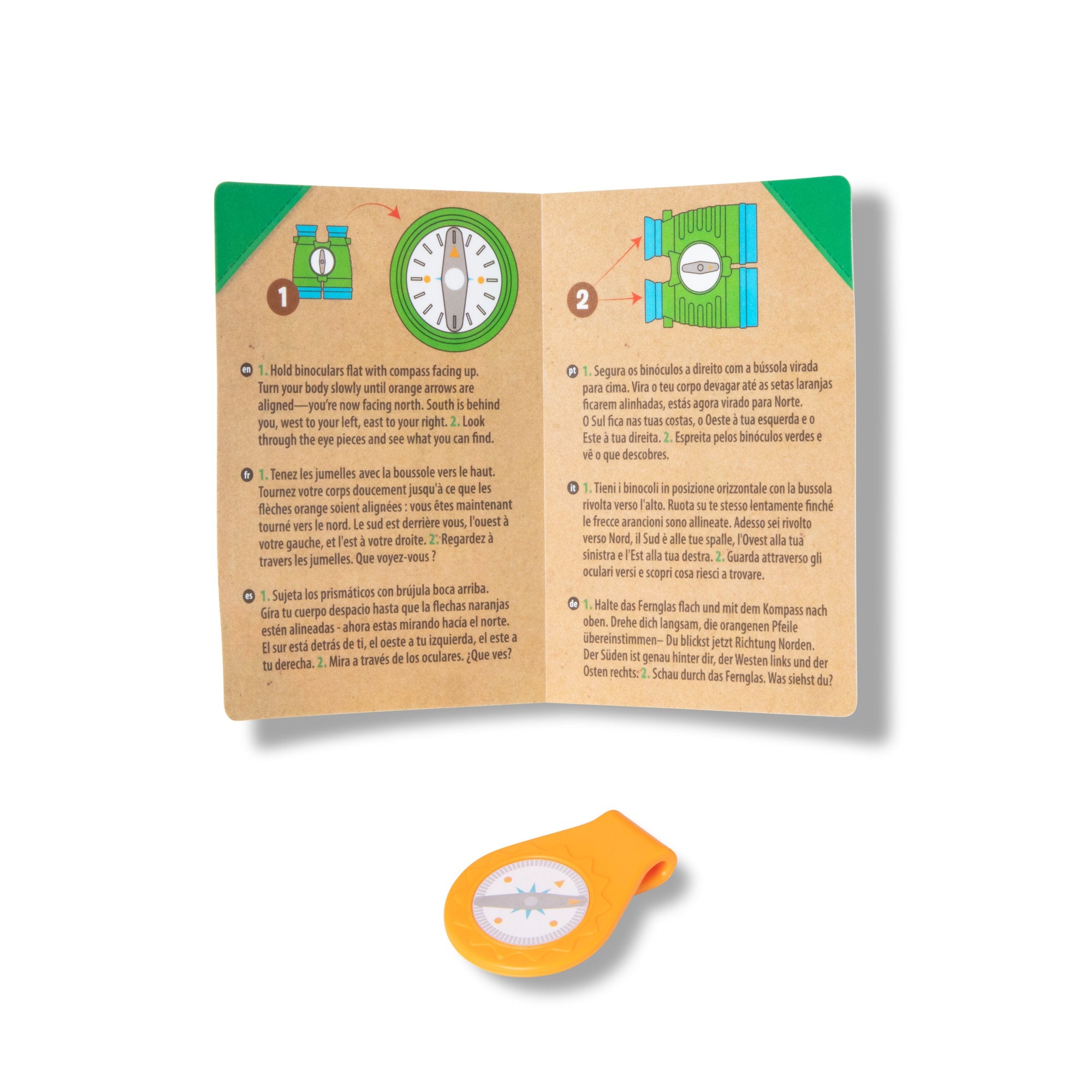 Let's Explore Binoculars & Compass Play Set
