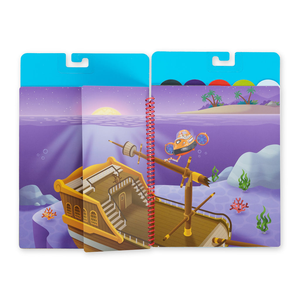 PAW Patrol Restickable Stickers Flip-Flap Pad - Classic Missions