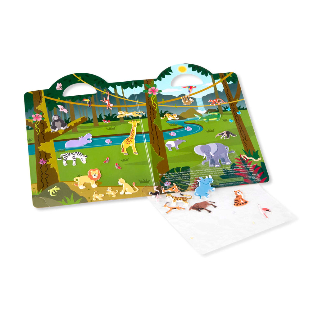 Puffy Sticker Play Set - Safari