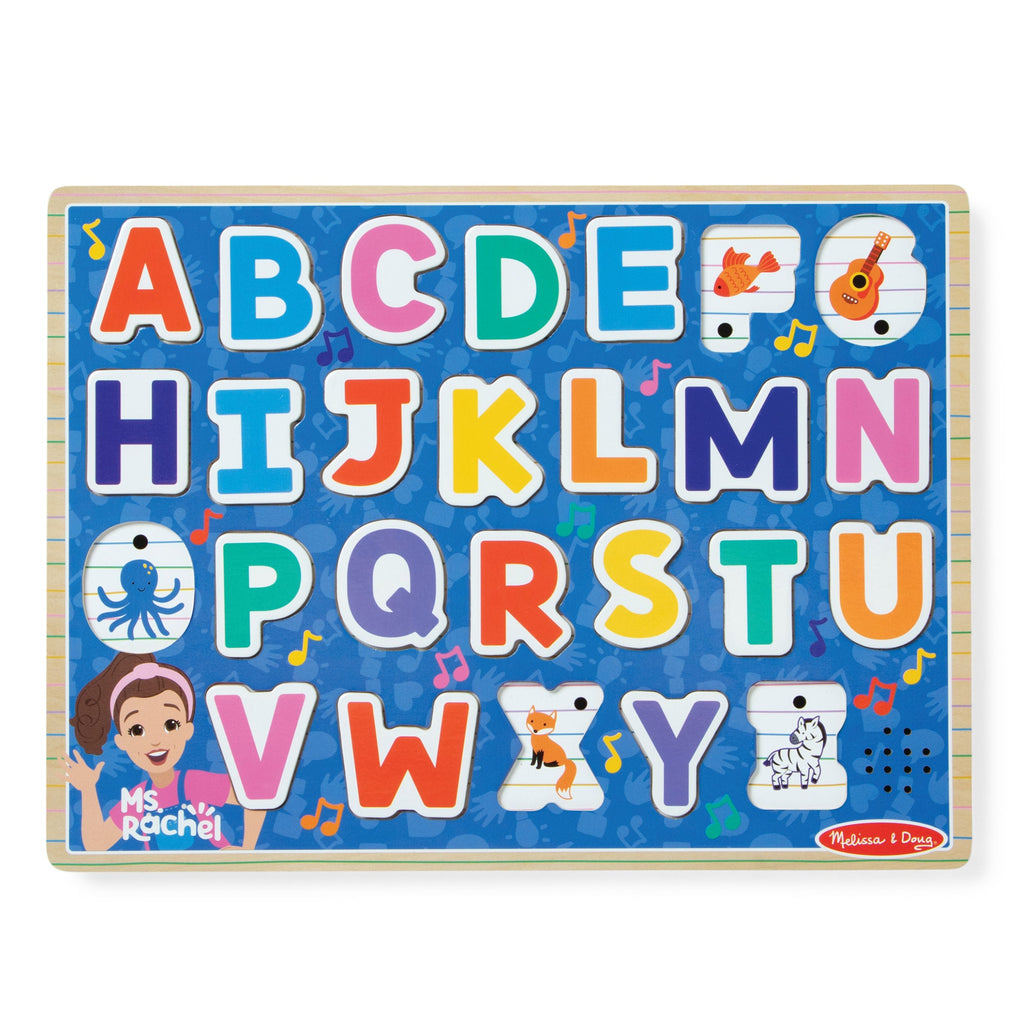 Ms. Rachel™ Wooden Phonics Alphabet Sound Puzzle - 26 Pieces